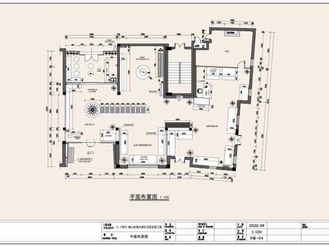 设计师买手店优衣库服装店男装女装专卖店UR潮流店Nike旗舰cad施工图