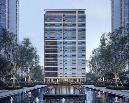 现代高层住宅  小区住宅建筑 高端住宅su模型