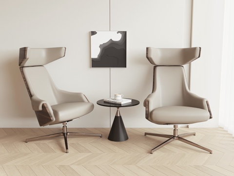  现代休闲椅3d模型 