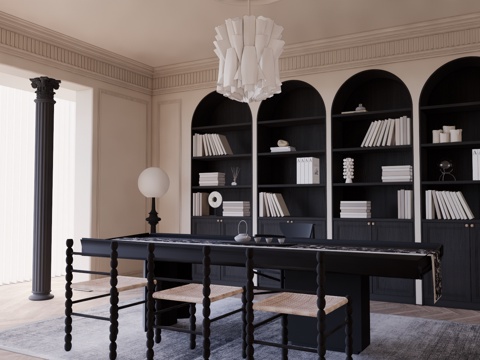 客餐厅 阳台 厨房 卧室 餐厅 门窗 衣帽间su模型