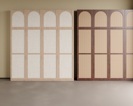  现代衣柜su模型 