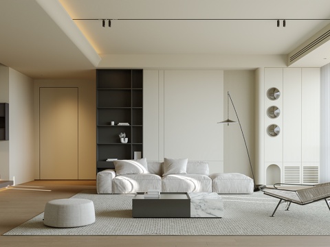 现代意式客餐厅su模型