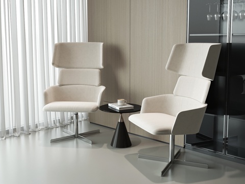  现代休闲椅3d模型 