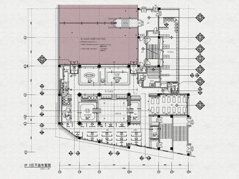男子温泉洗浴中心施工详图 男子温泉大浴场 休闲娱乐会所 SPcad施工图cad施工图