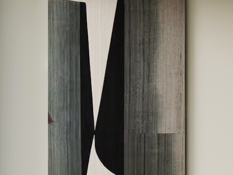 现代意式挂画 装饰画su模型