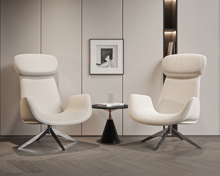 现代休闲椅su模型