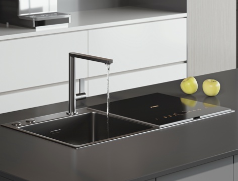  现代水槽su模型 