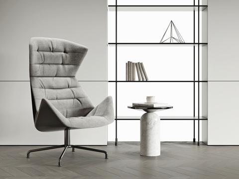  现代休闲椅3d模型 