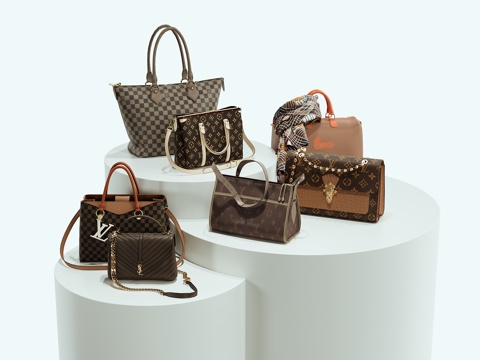 现代皮包手提包su模型