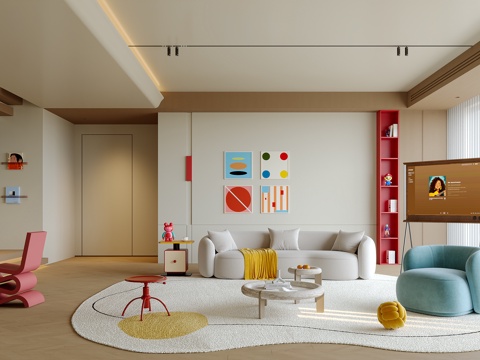 包豪斯客餐厅su模型