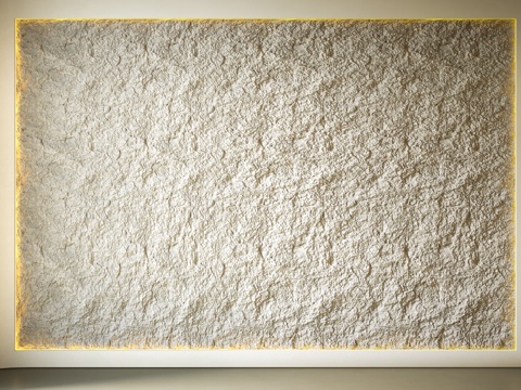 现代 背景墙 新月石 岩石墙面 毛石 肌理墙 文化石背景墙su模型