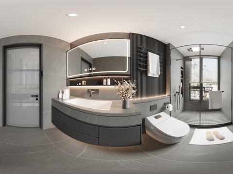  卫生间 现代卫生间 极简卫生间 