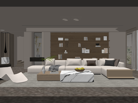 阳台 卫生间 门窗su模型