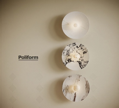  现代简约壁灯 床头壁灯 儿童壁灯 极简壁灯 大理石壁灯3d模型 