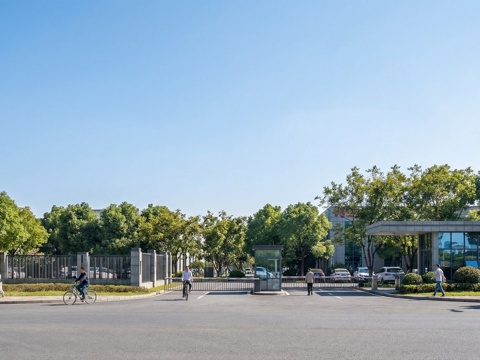 工厂大门su模型