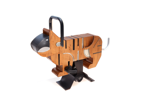  摇摆木马su模型 