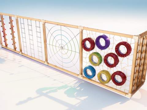  儿童娱乐设施su模型 