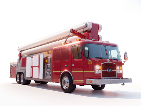 消防车su模型