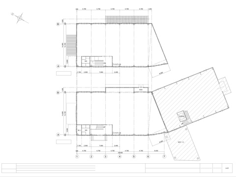 仓库平面图cad施工图