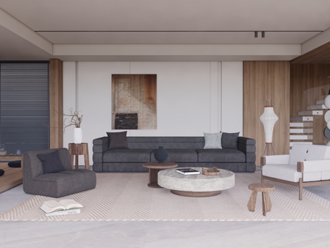 客餐厅 家装 厨房 门窗 阳台 衣帽间su模型