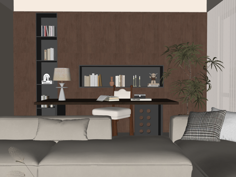 家装 餐厅 客厅 阳台 客餐厅 卫生间su模型