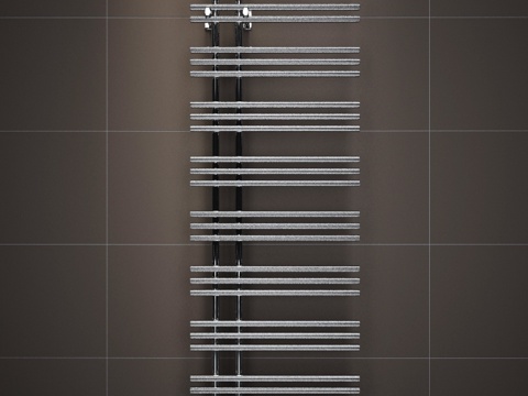  现代毛巾架 毛巾架3d模型 