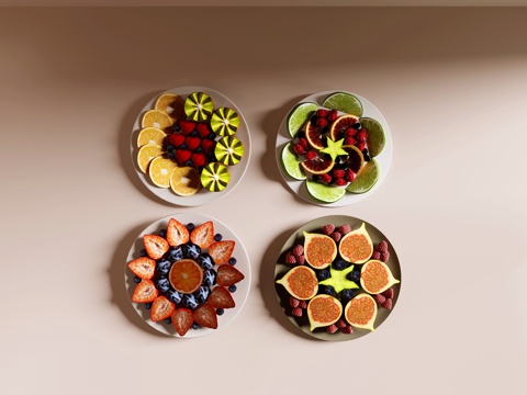 水果组合su模型