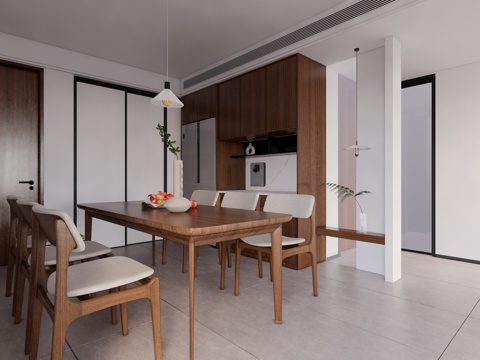 阳台 衣帽间 家装 厨房su模型