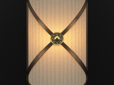  现代壁灯 壁灯3d模型 