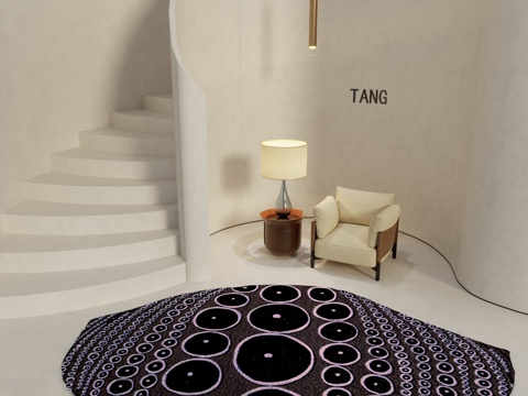  异形地毯  奢华地毯  现代地毯 地毯3d模型 