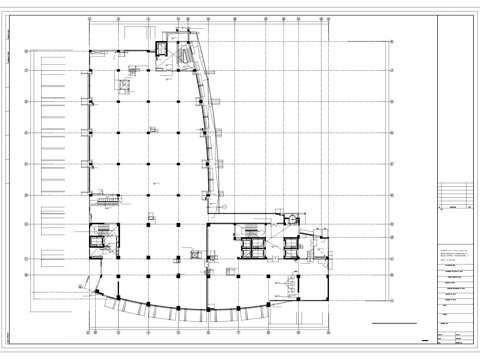 夹层平面cad施工图