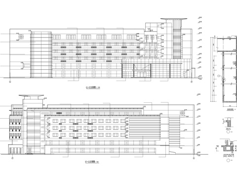 医疗建筑cad施工图