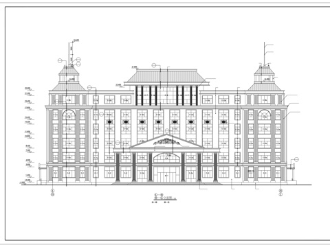 医疗建筑cad施工图