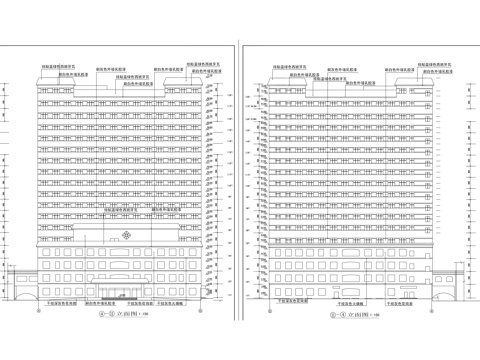 医疗建筑cad施工图