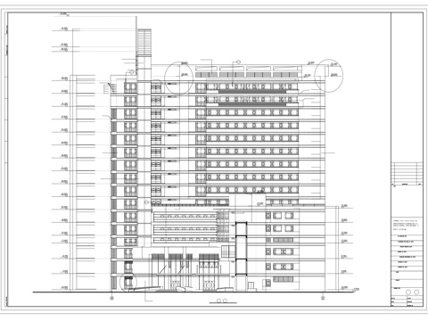 医疗建筑cad施工图