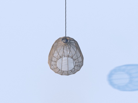  吊灯 编织吊灯3d模型 