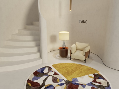  异形地毯  奢华地毯  现代地毯 地毯3d模型 