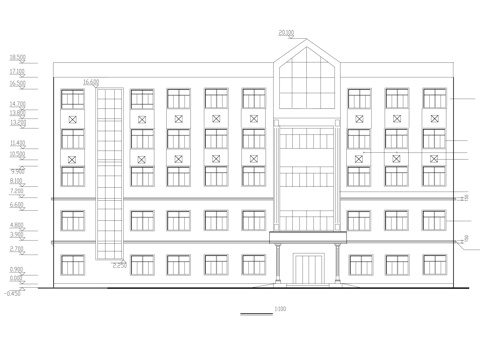 医疗建筑cad施工图