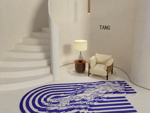  异形地毯  奢华地毯  现代地毯 地毯3d模型 