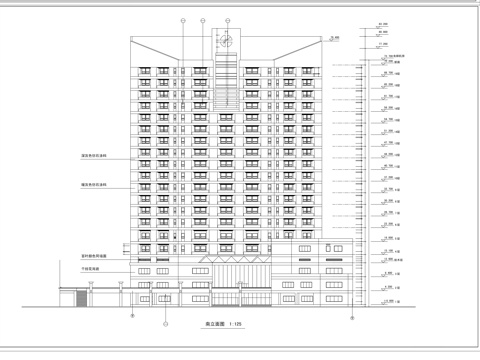 医疗建筑cad施工图
