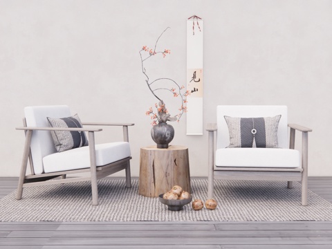 衣帽间 餐厅 阳台 客厅 客餐厅su模型