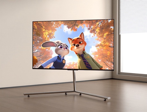  现代电视 液晶电视 壁挂式电视 大屏电视3d模型 