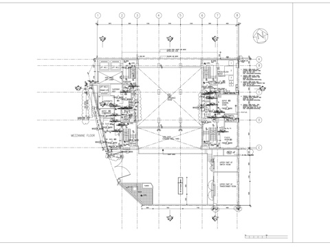 平面布置图cad施工图