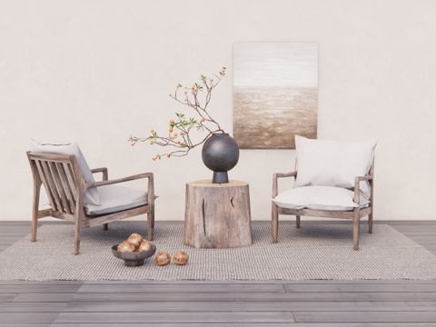 厨房 卧室 阳台 客厅su模型