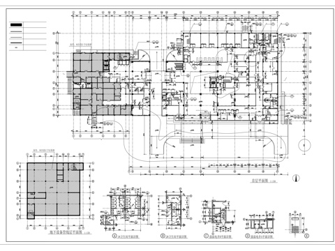 首层平面图cad施工图