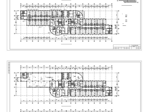 主楼高层cad施工图