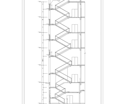 楼梯剖面cad施工图cad施工图