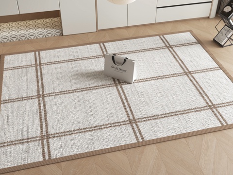 现代地毯su模型