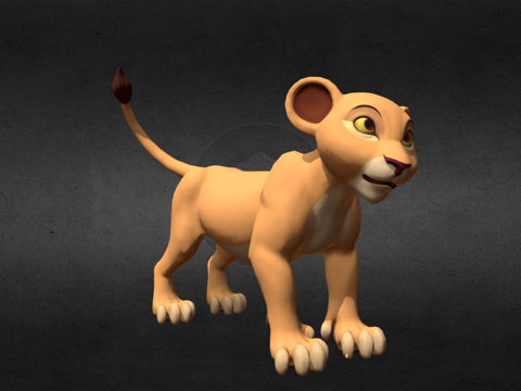  幼狮琪拉su模型 