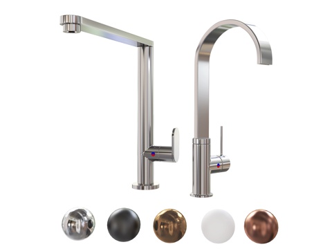  现代水龙头su模型 